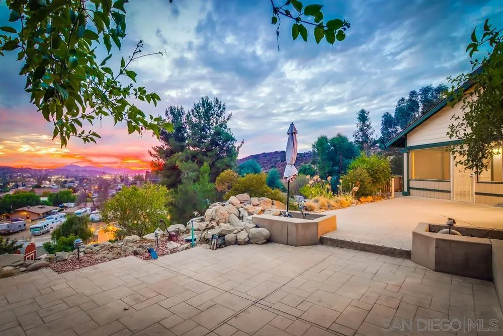 13256 Mapleview Street Lakeside, CA 92040 - Photo 11 of 58 a view of a patio with couches and a table and chairs