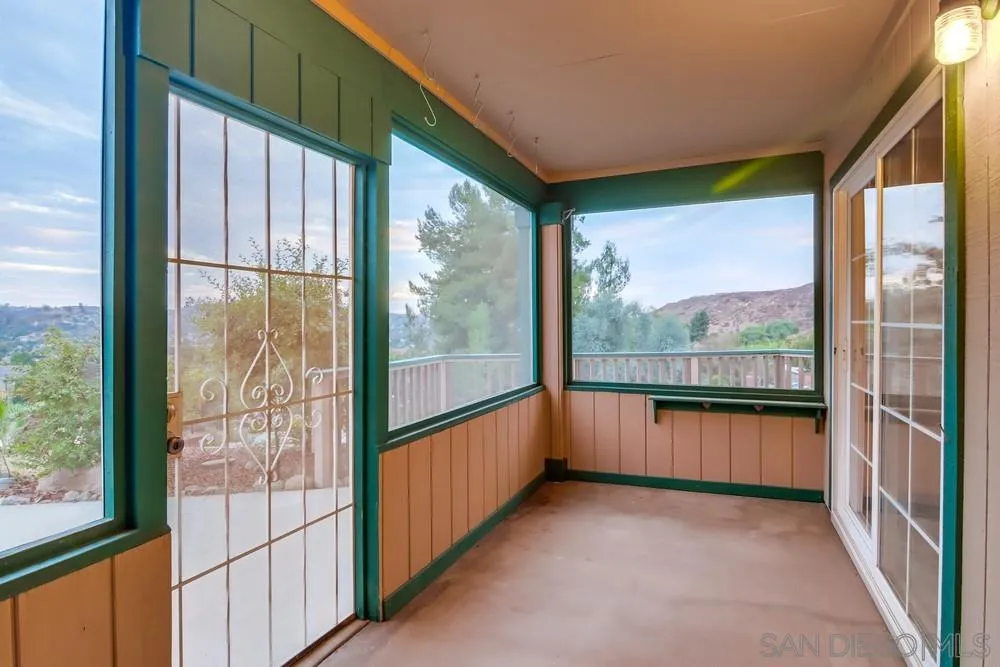 13256 Mapleview Street Lakeside, CA 92040 - Photo 28 of 58 a view of a large window with an outdoor space