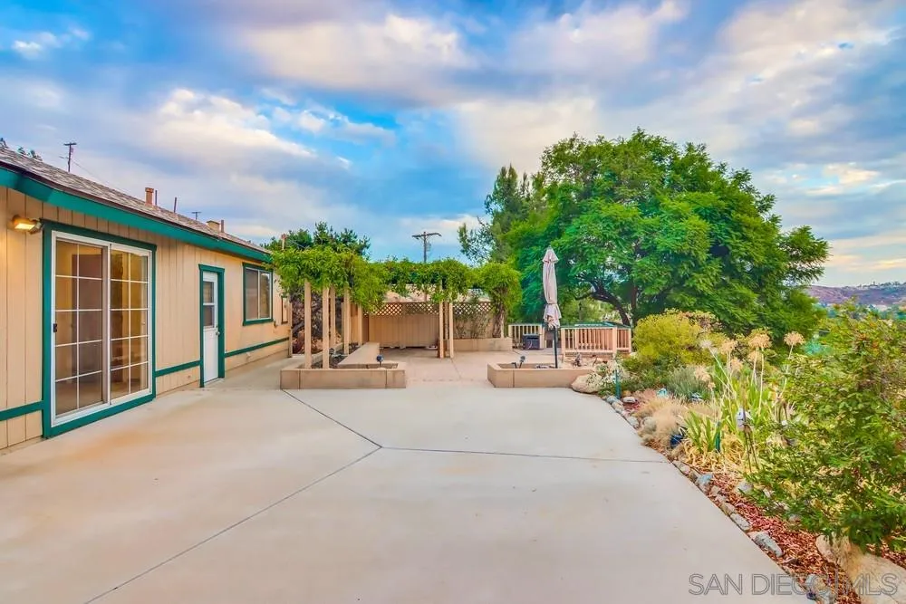 13256 Mapleview Street Lakeside, CA 92040 - Photo 50 of 58 a view of a house with backyard and sitting area