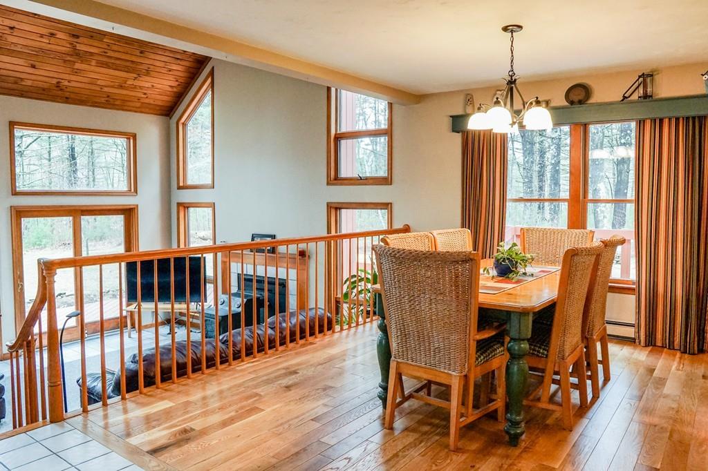 33 Murphy Road North Brookfield, MA 01535 - Photo 5 of 30 a view of a dining room with furniture window and wooden floor