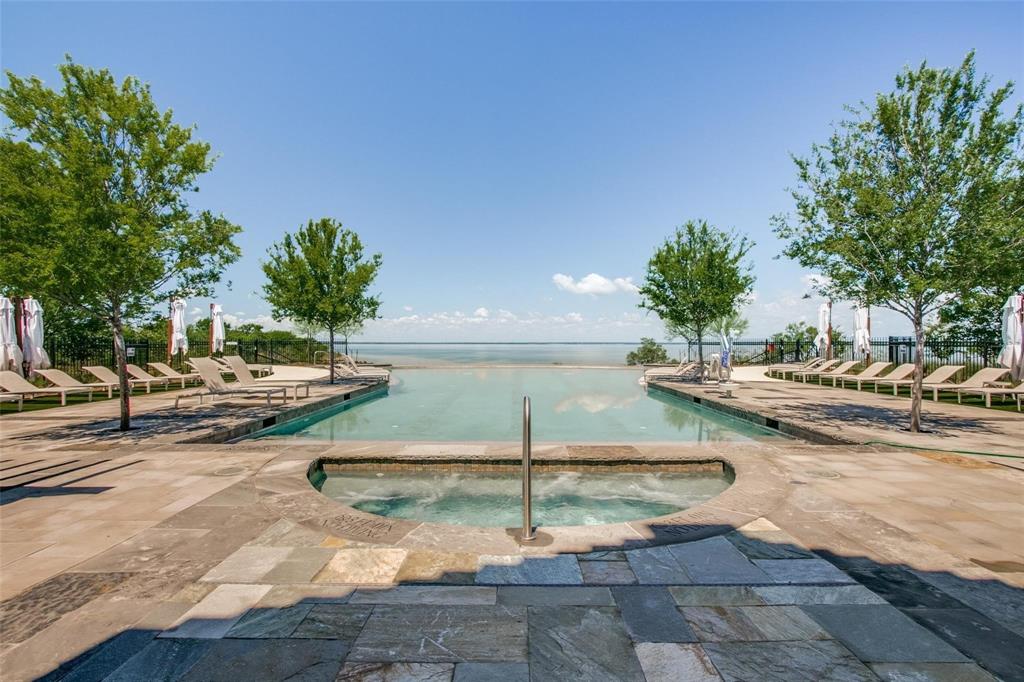 8116 Tramore The Colony, TX 75056 - Photo 27 of 36 Community pool featuring a patio area, a community hot tub, and a water view