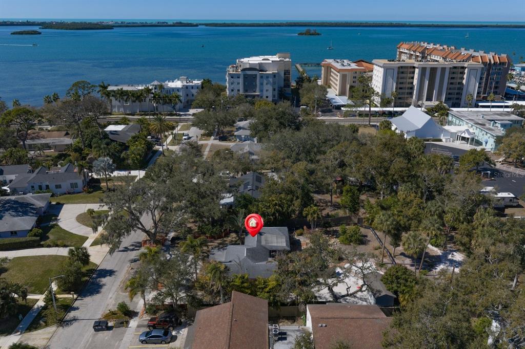 240 President Street Dunedin, FL 34698 - Photo 6 of 19 a aerial view of multiple house