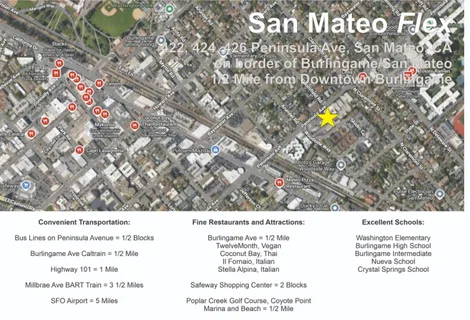$1,999,999 | 422-426 Peninsula Avenue, San Mateo, CA 94401