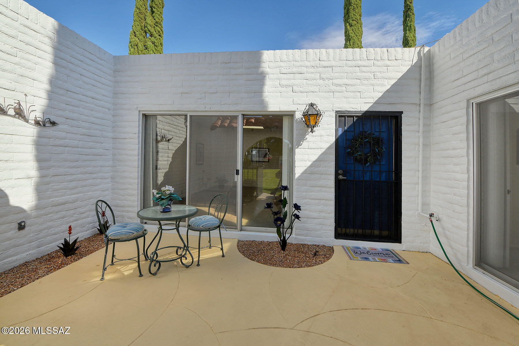 711 West Las Lomitas Road Tucson, AZ 85704 - Photo 6 of 29 FRONT PATIO FACING ENTRY