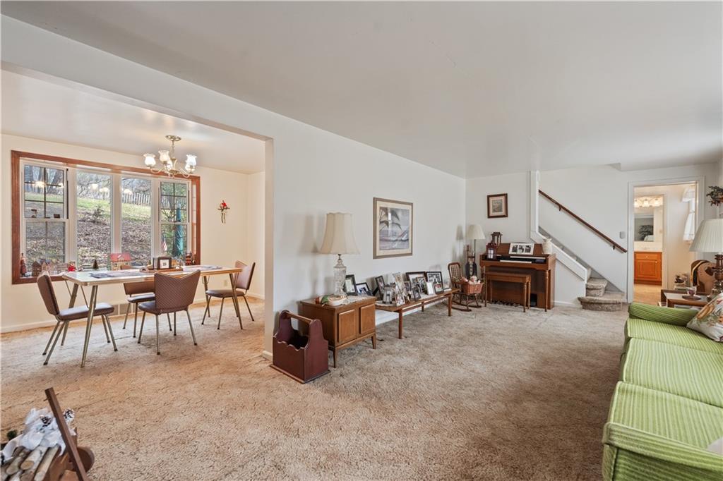116 Virginia Road Pittsburgh, PA 15237 - Photo 5 of 29 a living room with furniture and a large window