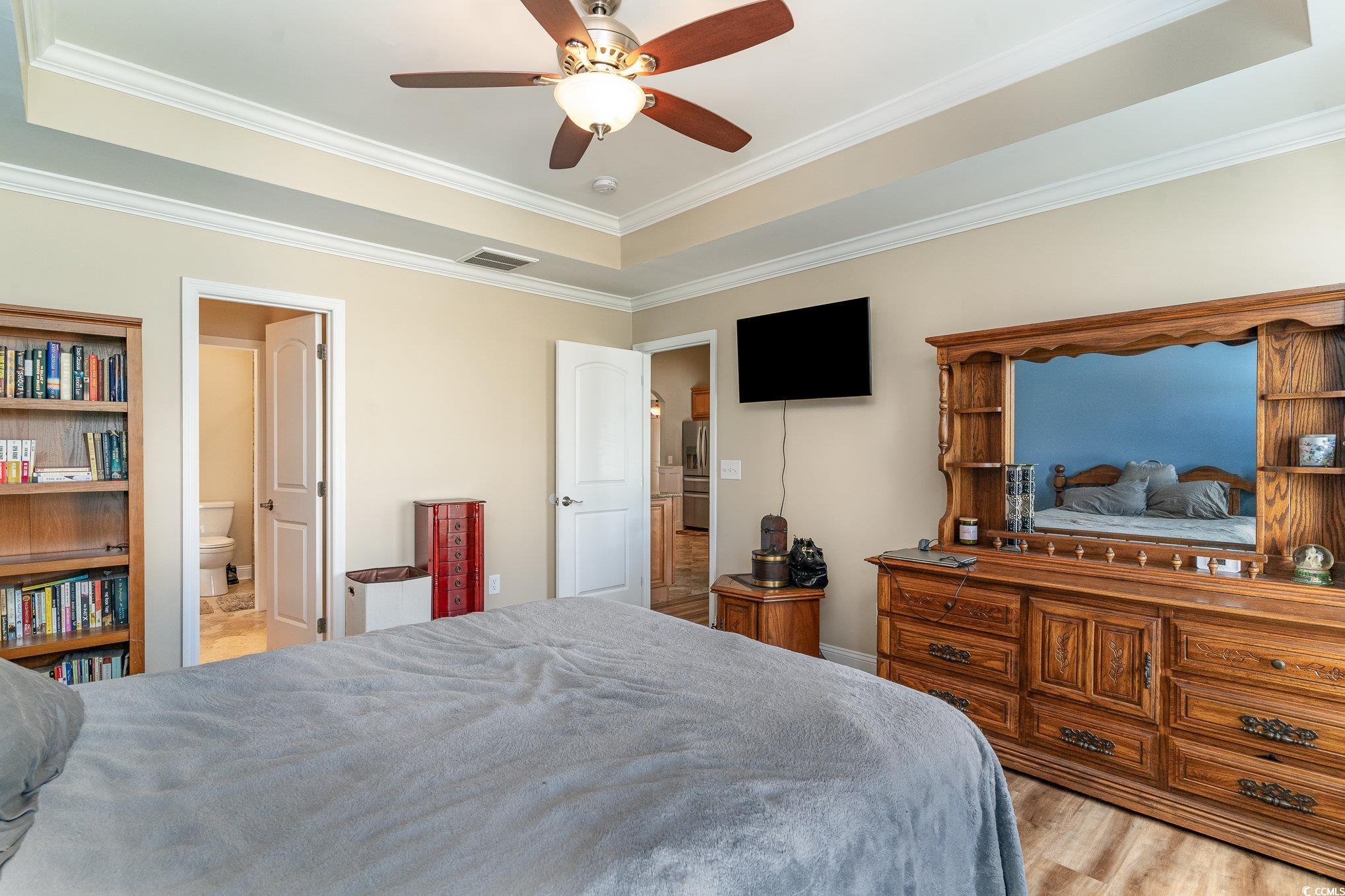 625 Seth Lane Longs, SC 29568 - Photo 13 of 34 Bedroom featuring light hardwood / wood-style floo