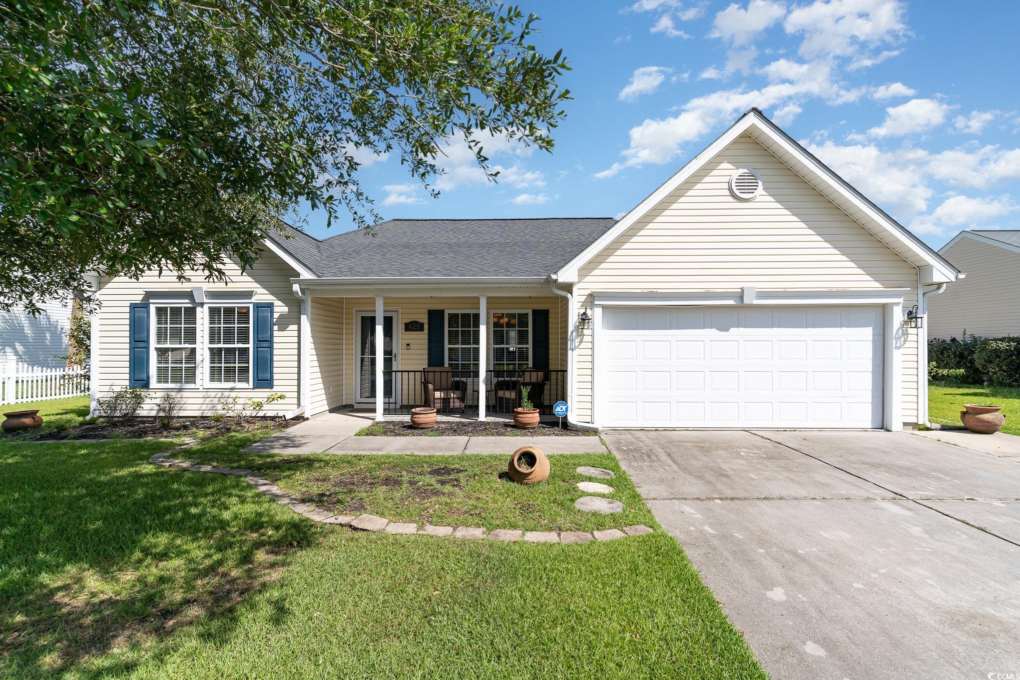 625 Seth Lane Longs, SC 29568 - Photo 31 of 34 Single story home featuring a porch, a garage, and