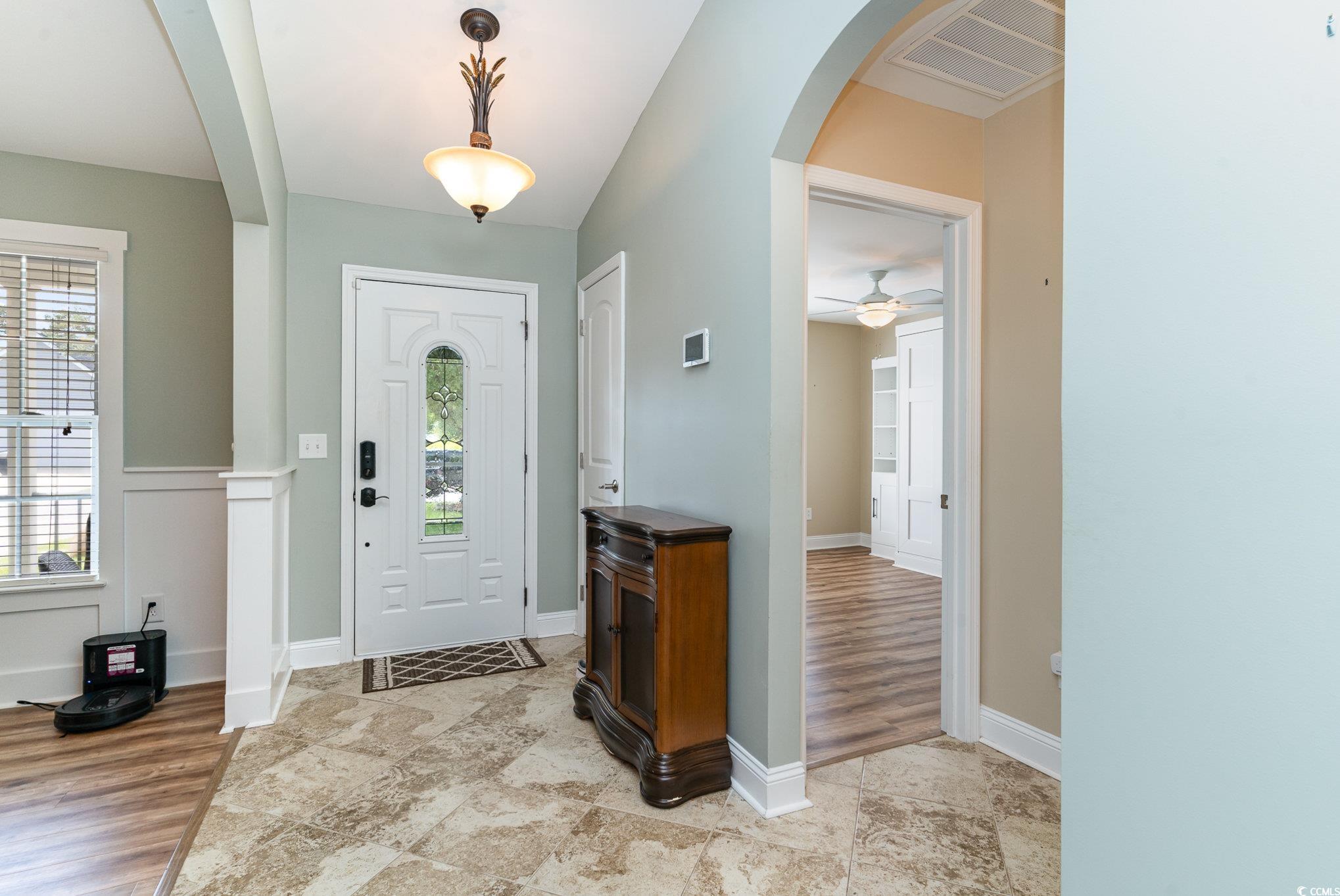 625 Seth Lane Longs, SC 29568 - Photo 4 of 34 Foyer with plenty of natural light, ceiling fan, a