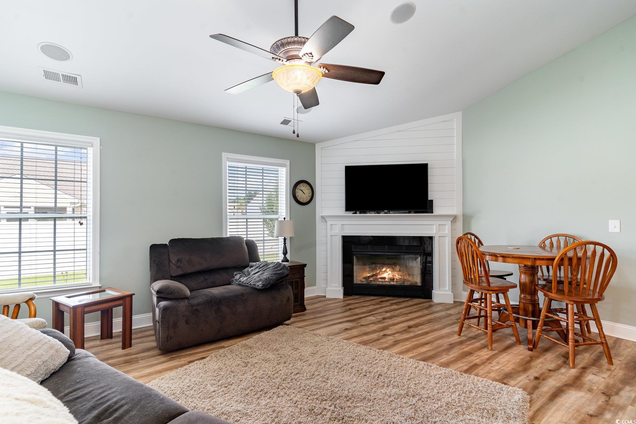 625 Seth Lane Longs, SC 29568 - Photo 6 of 34 Living room with light wood-type flooring, ceiling