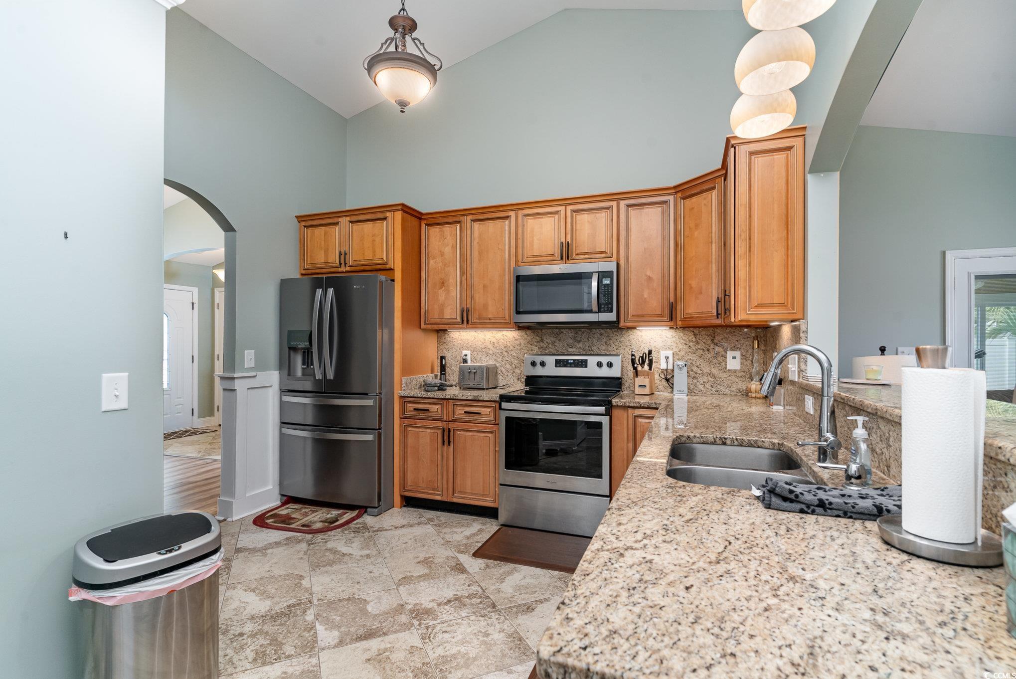 625 Seth Lane Longs, SC 29568 - Photo 8 of 34 Kitchen featuring stainless steel appliances, high