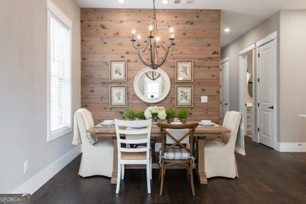 116 West Main Street Blue Ridge, GA 30513 - Photo 15 of 15 a view of a dining room with furniture and chandelier