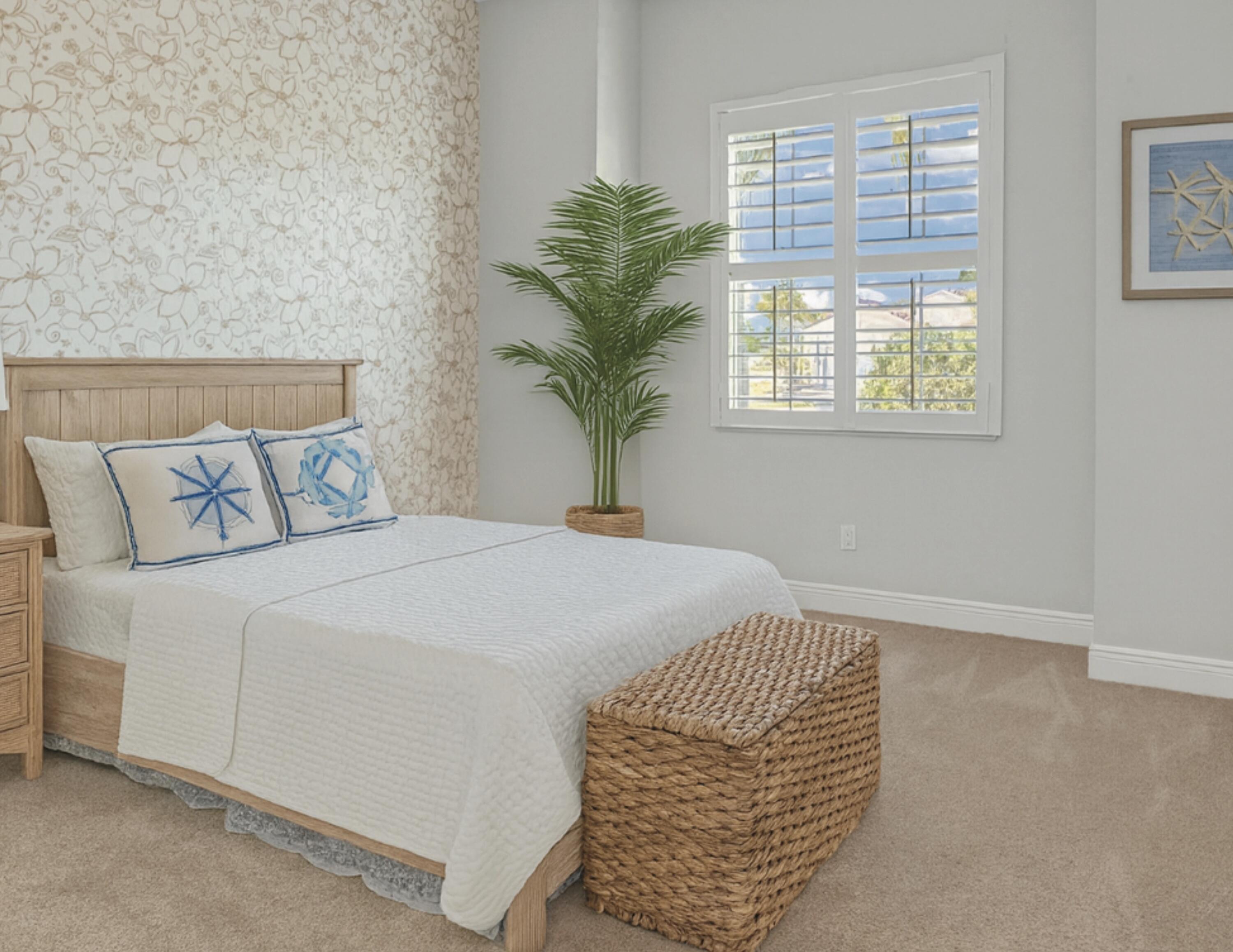 23005 Southwest Accesi Way Port St. Lucie, FL 34986 - Photo 35 of 80 a bedroom with a bed and a window