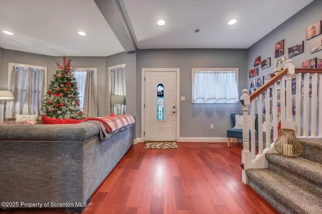 a bed room with a bed and a couch