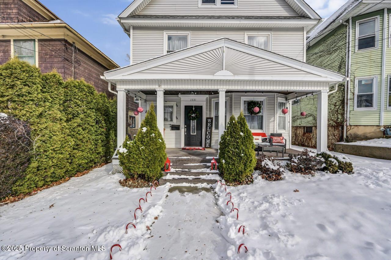 1531 Electric Street Dunmore, PA 18509 - Photo 56 of 56 front view of a house