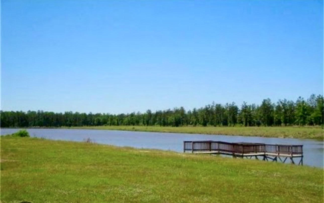 21099 Angus Drive Cleveland, TX 77328 - Photo 2 of 6 a view of a lake with houses in the background