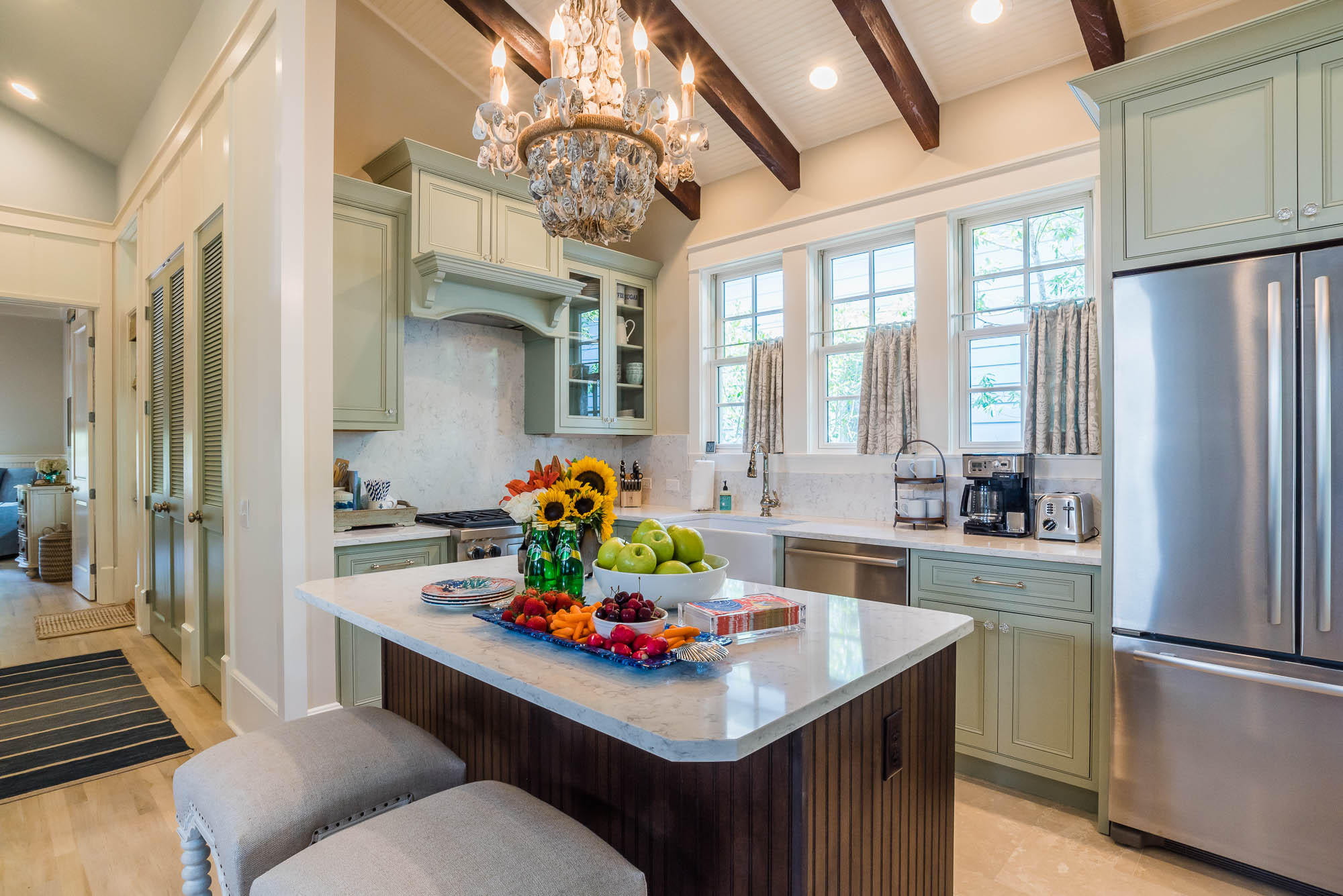 133 Silver Laurel Way Santa Rosa Beach, FL 32459 - Photo 7 of 13 a kitchen with a sink appliances and cabinets
