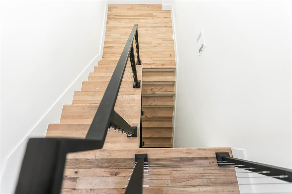 1101 Poindexter Street, Unit A2 Fort Worth, TX 76102 - Photo 33 of 40 a view of entryway with wooden floor