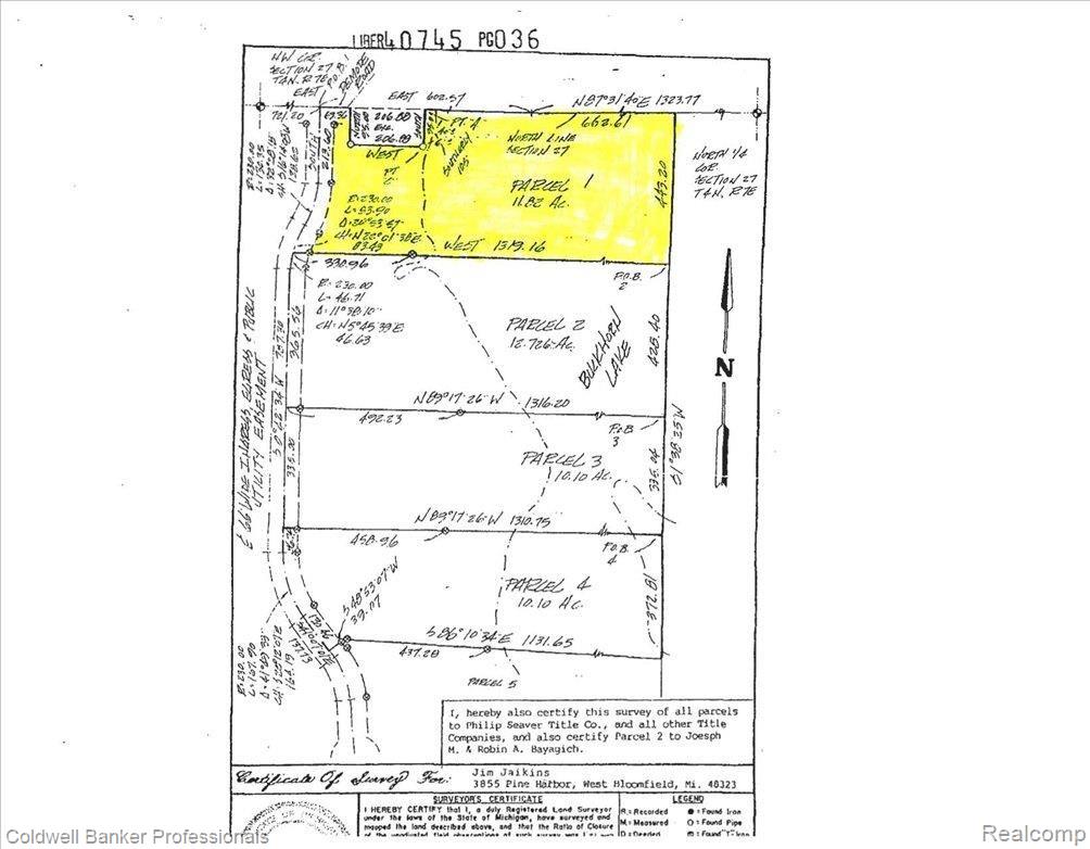 375 Demode Road Holly, MI 48442 - Photo 4 of 20 Lake lot across street