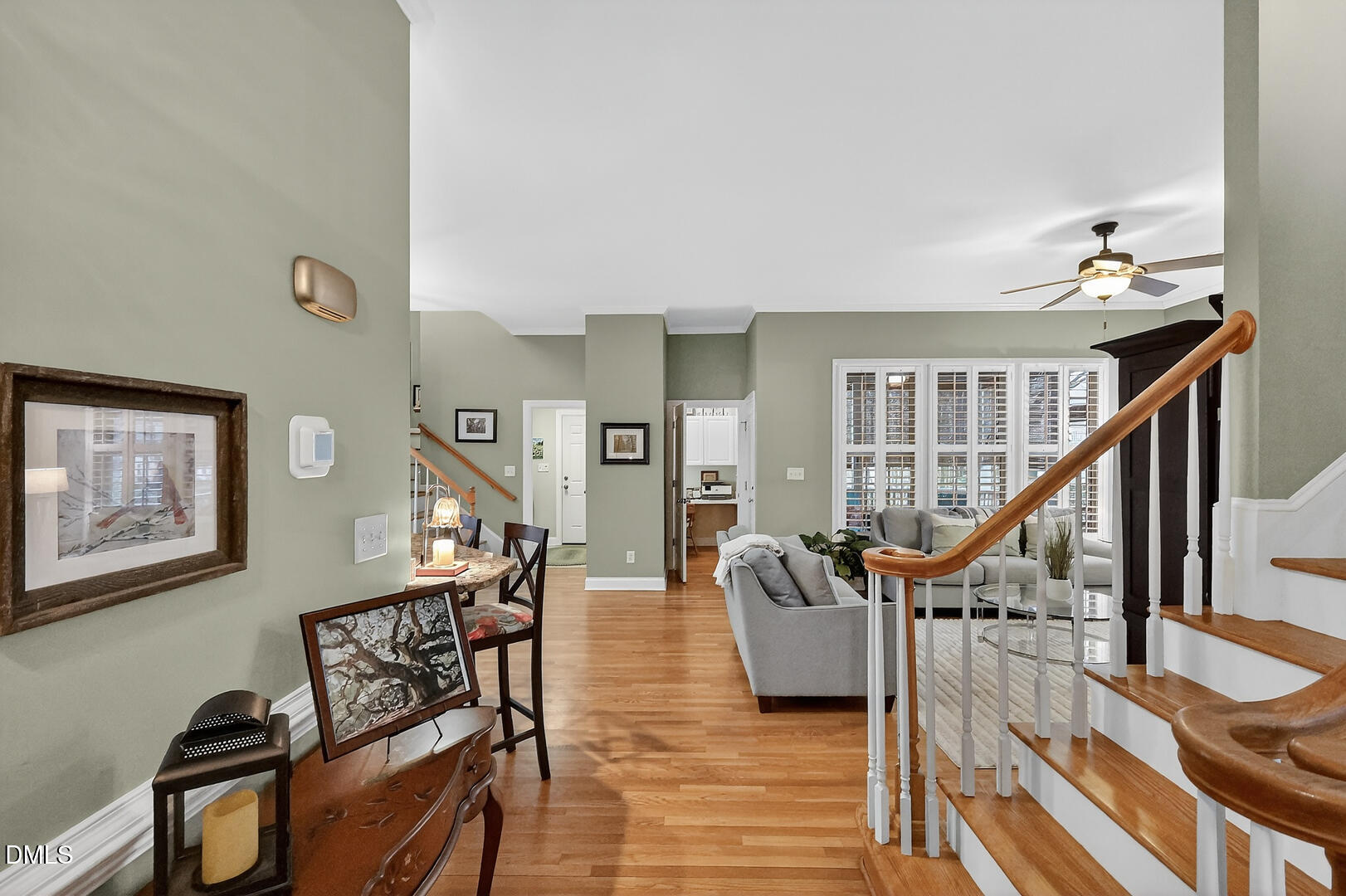 4221 Falls River Avenue Raleigh, NC 27614 - Photo 14 of 50 First of Two Staircases