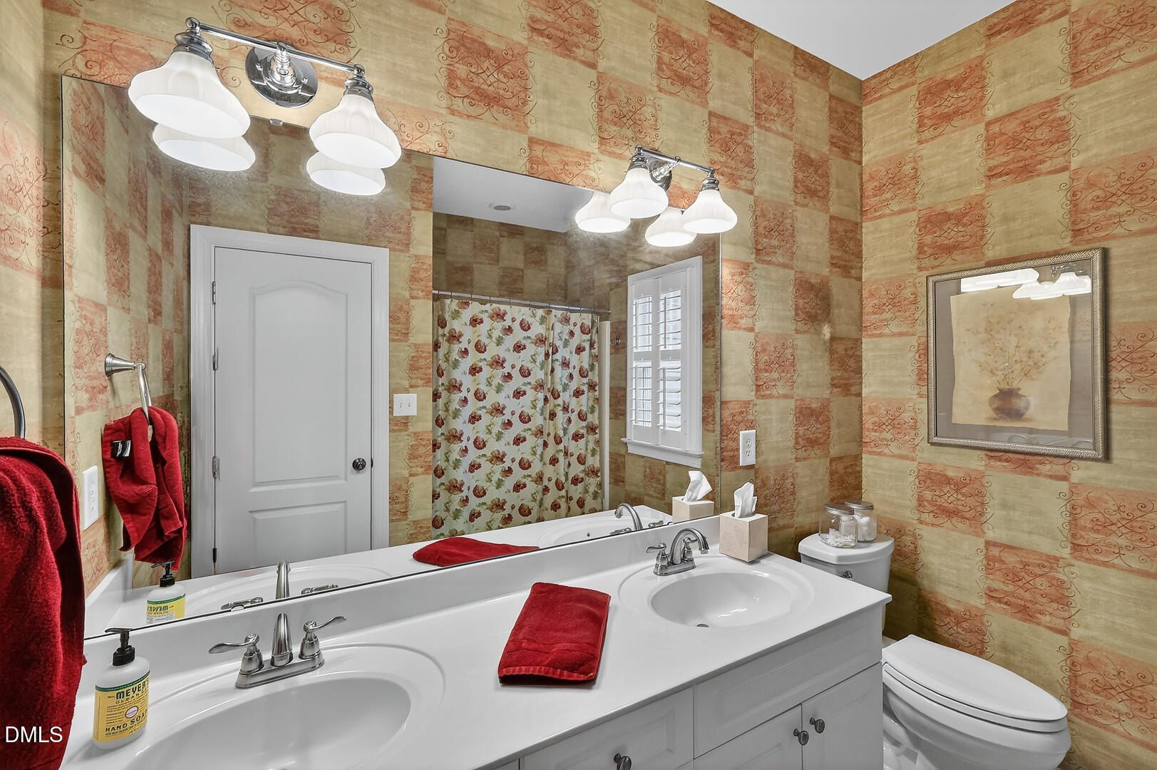 4221 Falls River Avenue Raleigh, NC 27614 - Photo 37 of 50 Hall Bath with Dual Vanities