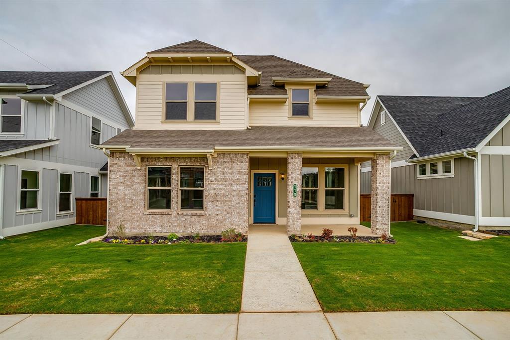 110 Cardinal Wds Granbury, TX 76049 - Photo 1 of 29 a front view of a house with a yard