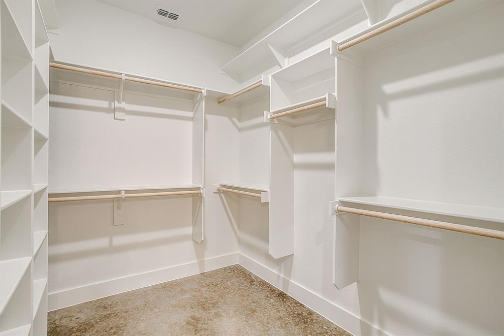 110 Cardinal Wds Granbury, TX 76049 - Photo 23 of 29 a view of walk in closet with empty racks