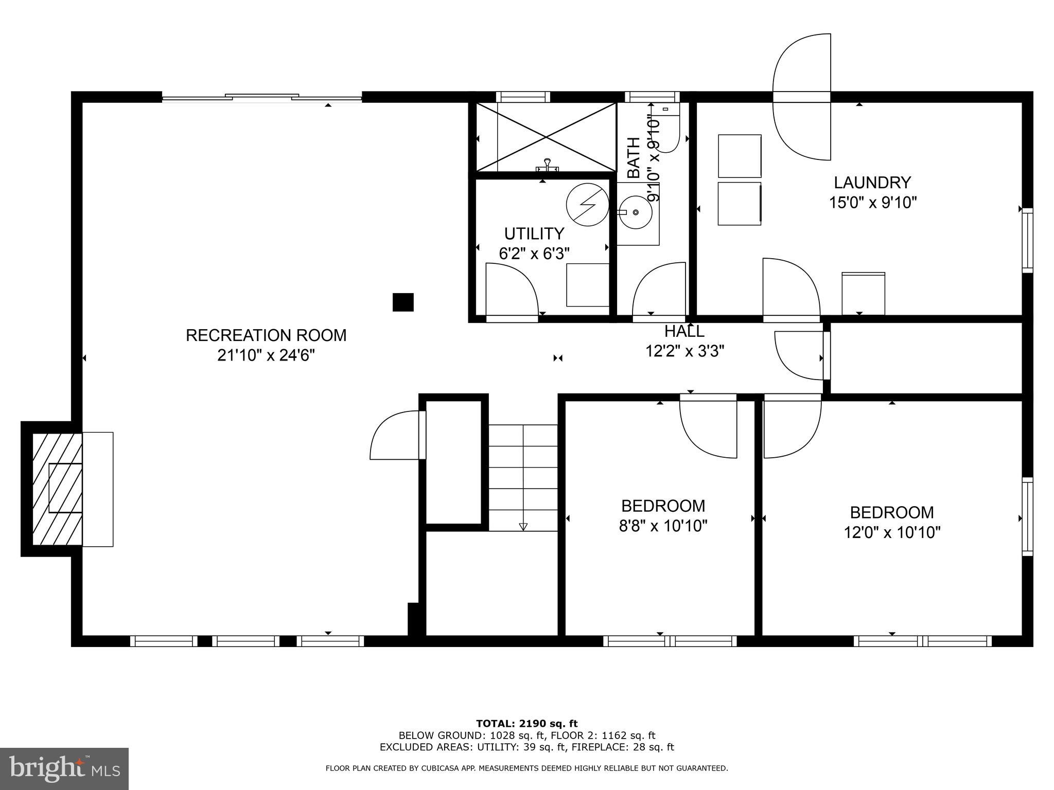 6511 Engel Drive McLean, VA 22101 - Photo 56 of 56 a picture of a floor plan