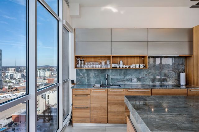 a view of a room with window