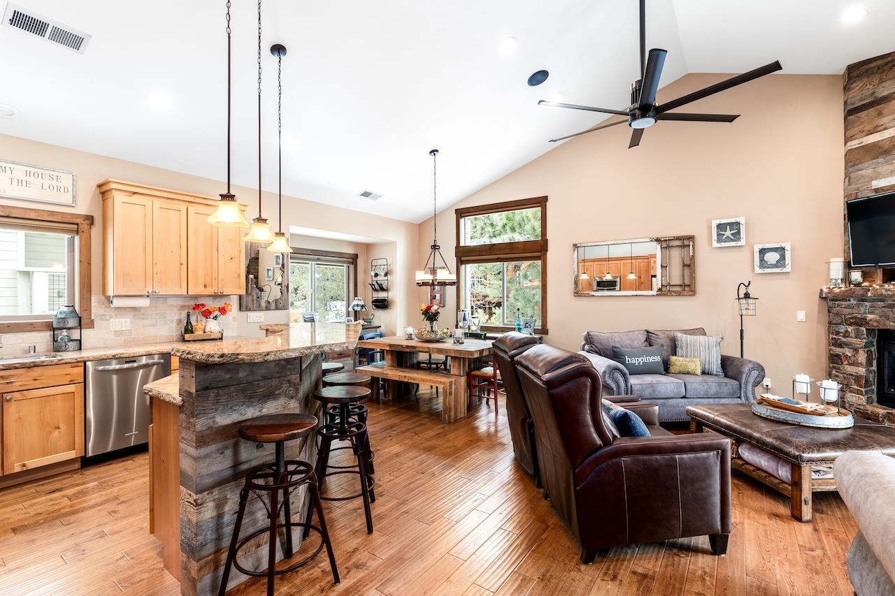 12719 Northwoods Boulevard Truckee, CA 96161 - Photo 8 of 28 a living room with lots of furniture and a large window