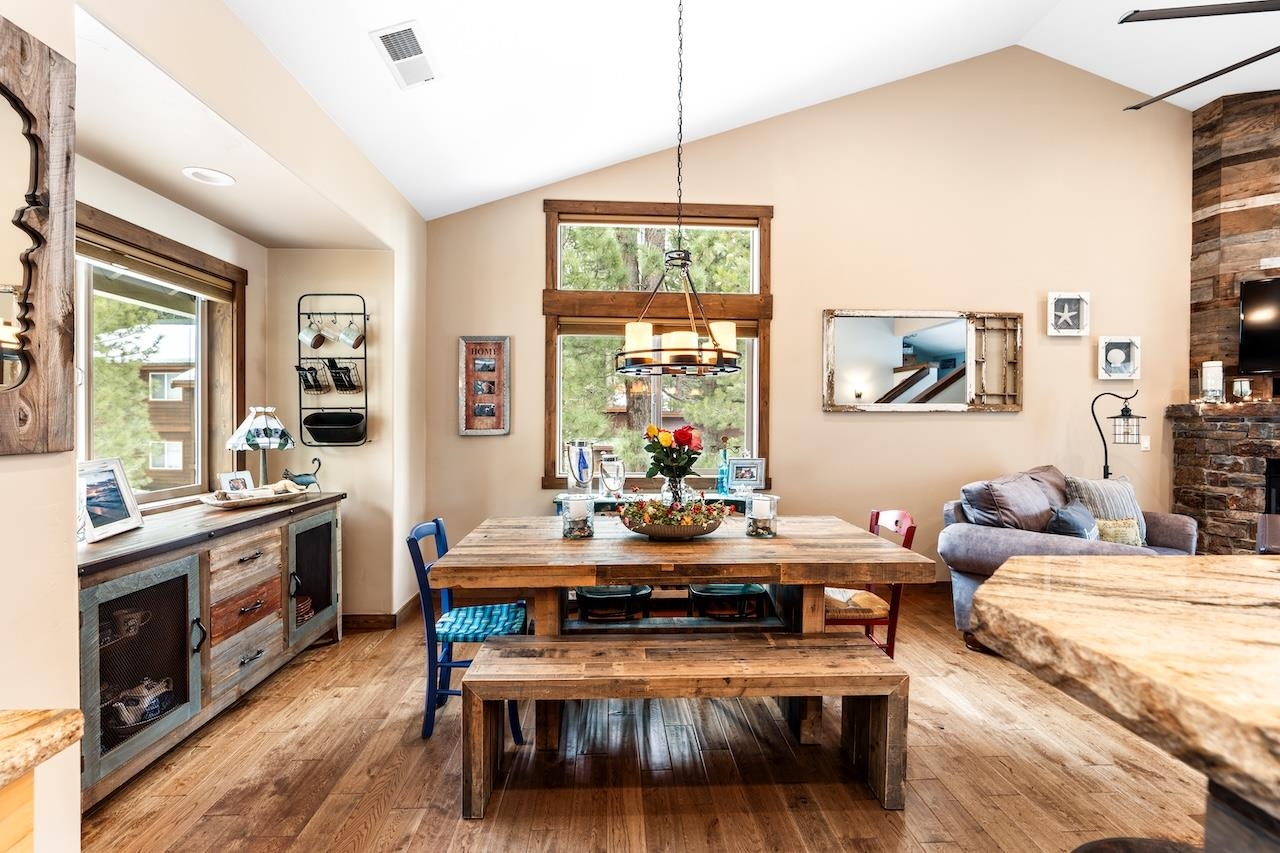 12719 Northwoods Boulevard Truckee, CA 96161 - Photo 9 of 28 a living room with fireplace furniture and a large window
