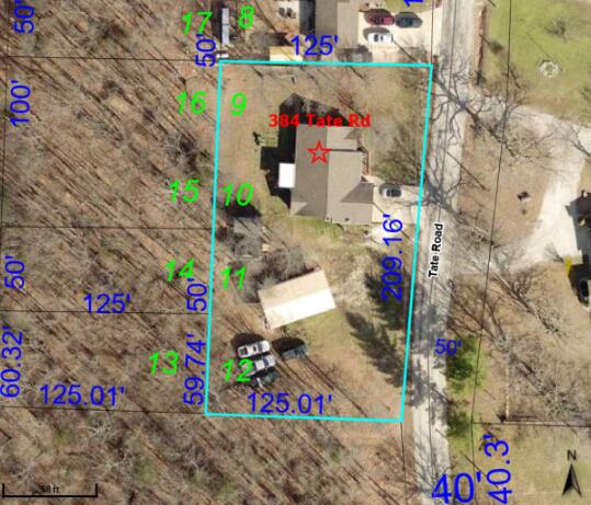 384 Tate Road Ridgedale, MO 65739 - Photo 1 of 27 ALL 4 LOTS