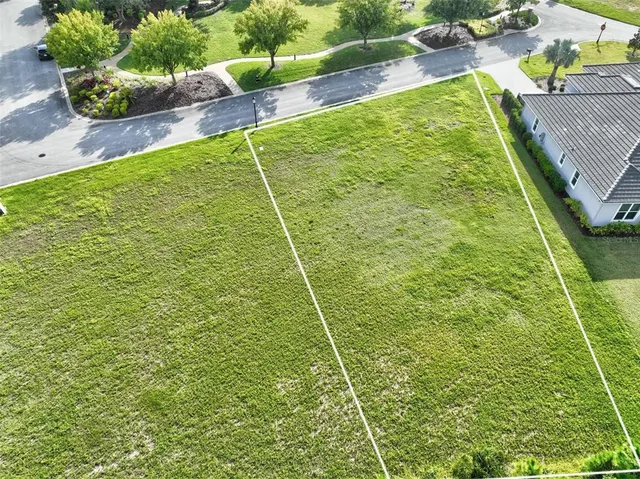 a view of an outdoor space and a swimming pool