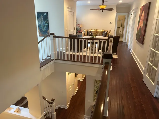 a living room with furniture and window