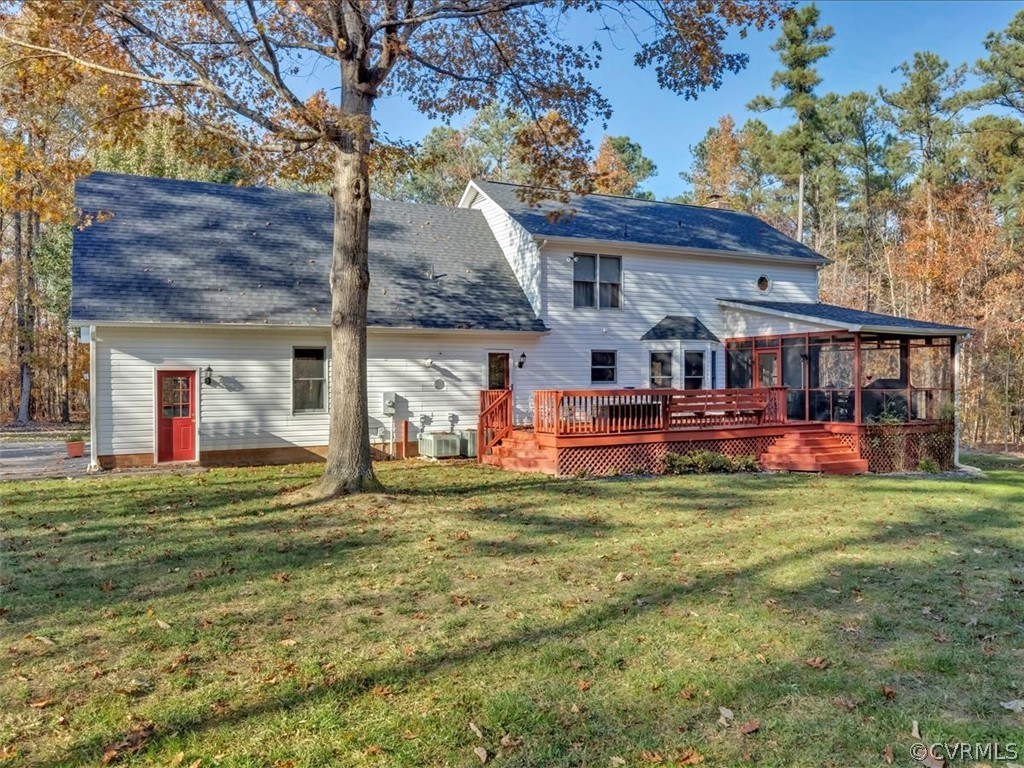 12641 2nd Branch Road Chesterfield, VA 23838 - Photo 38 of 40 a view of a house with a big yard and large tree