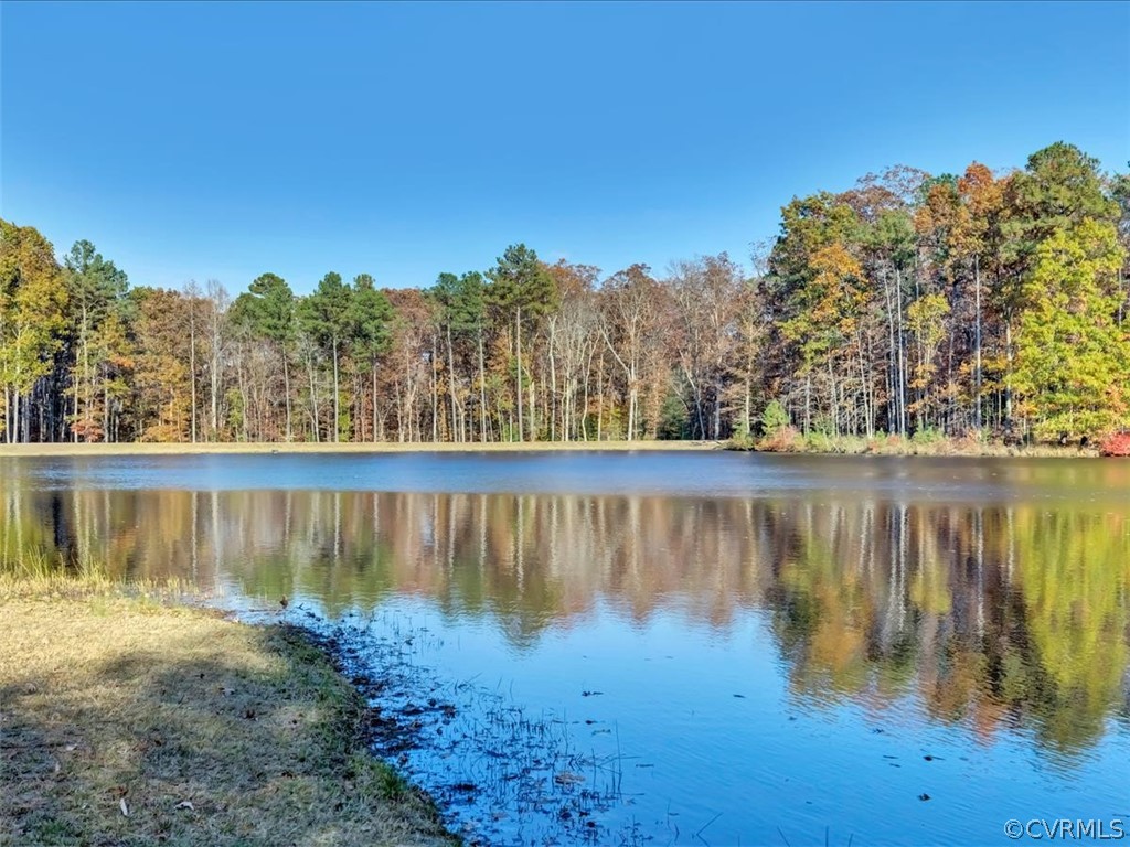 12641 2nd Branch Road Chesterfield, VA 23838 - Photo 7 of 40 a view of a lake with a mountain in the background
