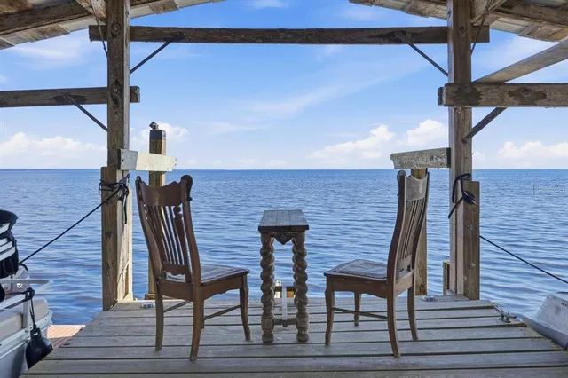 a view of a ocean from a balcony