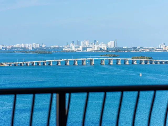 a view of water heater and city view