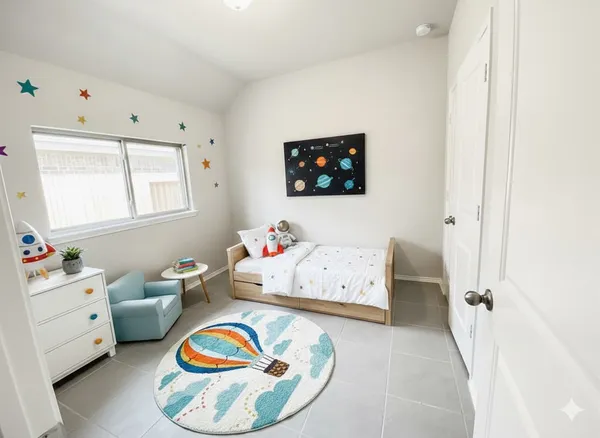 a view of swimming pool with sitting area and garden