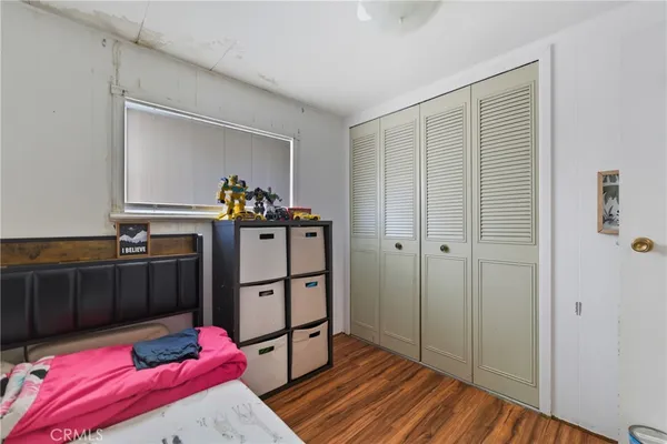 a room with gym equipment