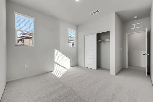 a view of back yard of the house