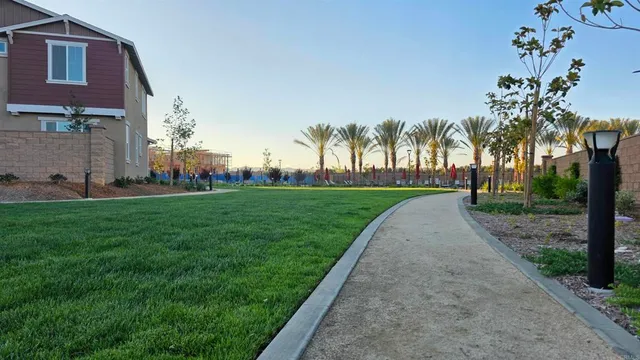 a view of outdoor seating space