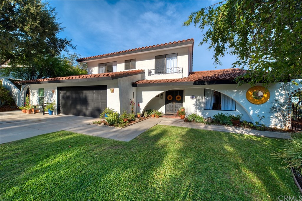 314 Shadow Lane Monrovia, CA 91016 - Photo 2 of 43 a view of a house with a yard patio and fire pit