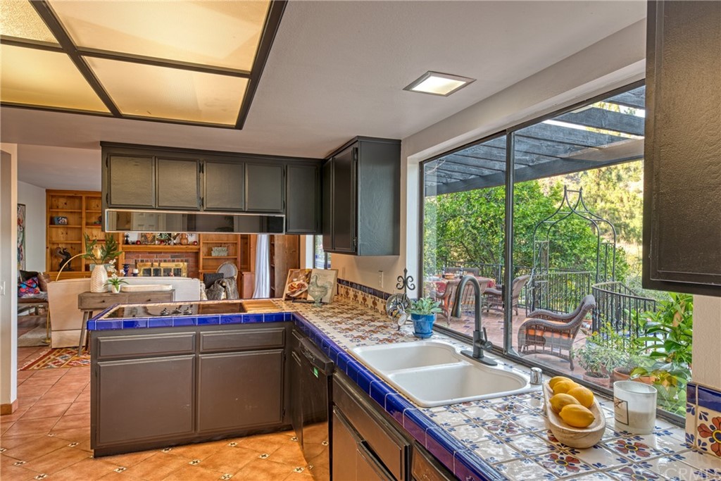 314 Shadow Lane Monrovia, CA 91016 - Photo 8 of 43 a kitchen with a sink and large windows