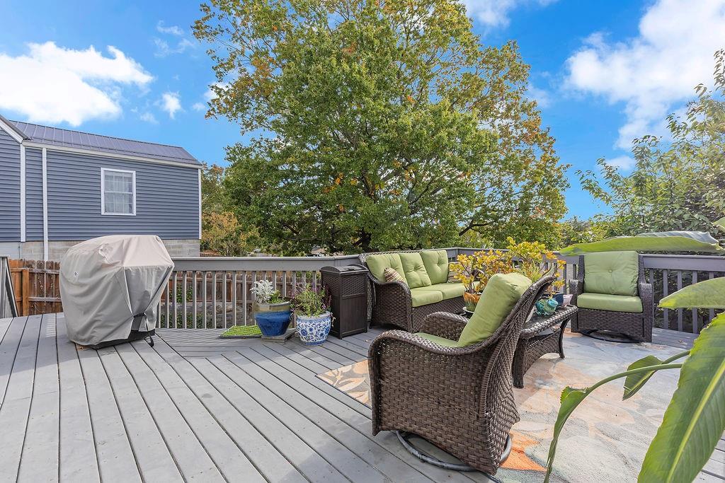 979 Seventh Street Beaver, PA 15009 - Photo 33 of 44 a view of a roof deck with furniture