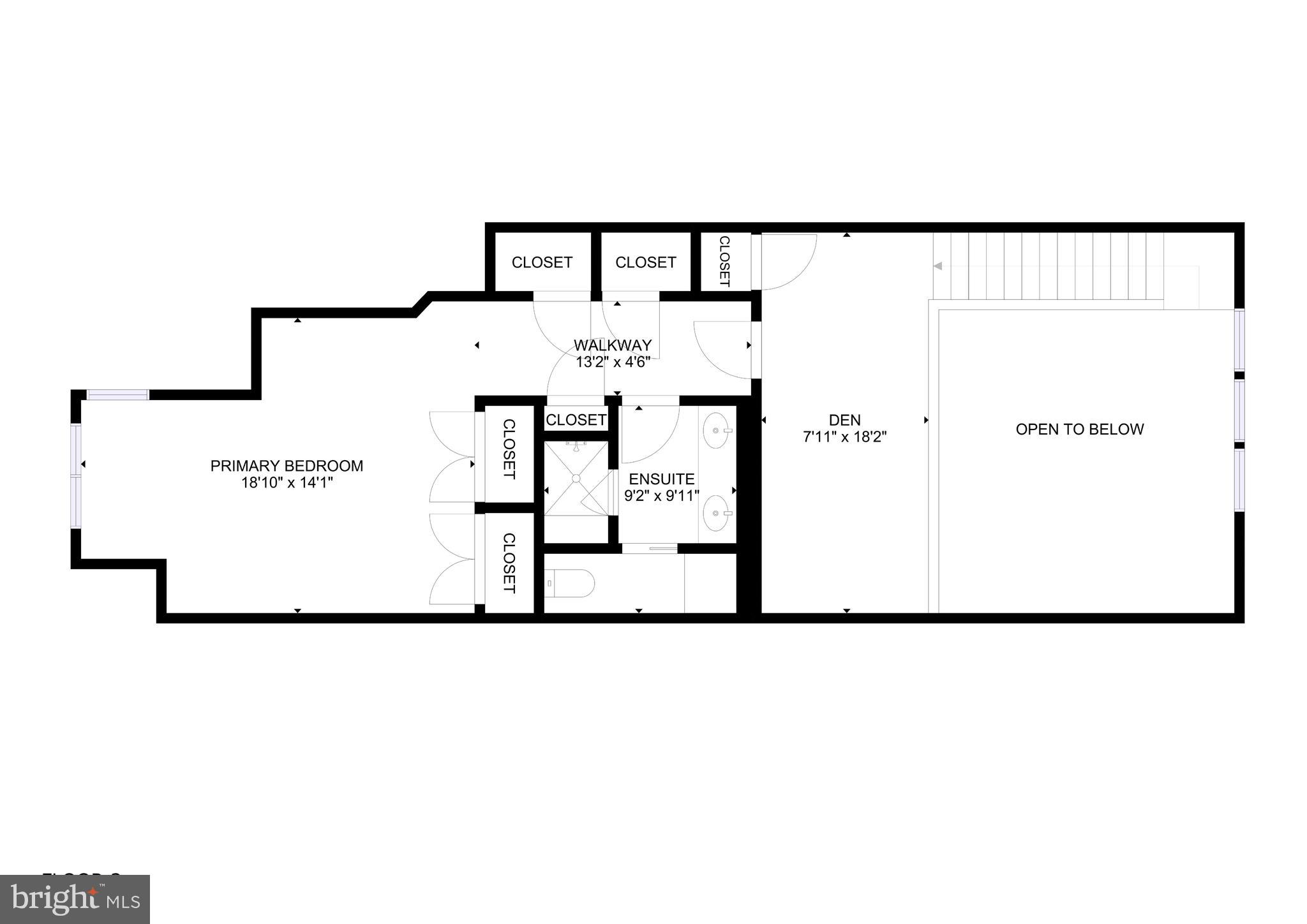 1232 4th Street Northwest, Unit 1 Washington, DC 20001 - Photo 28 of 28 a picture of a floor plan