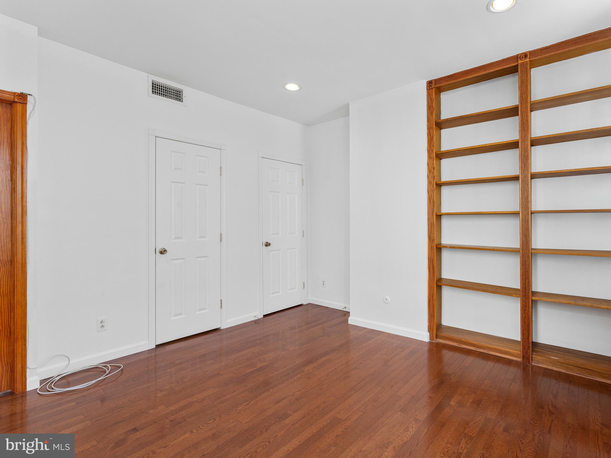 2005 Wallace Street, Unit 2 Philadelphia, PA 19130 - Photo 18 of 31 Rear Bedroom with Half Bath