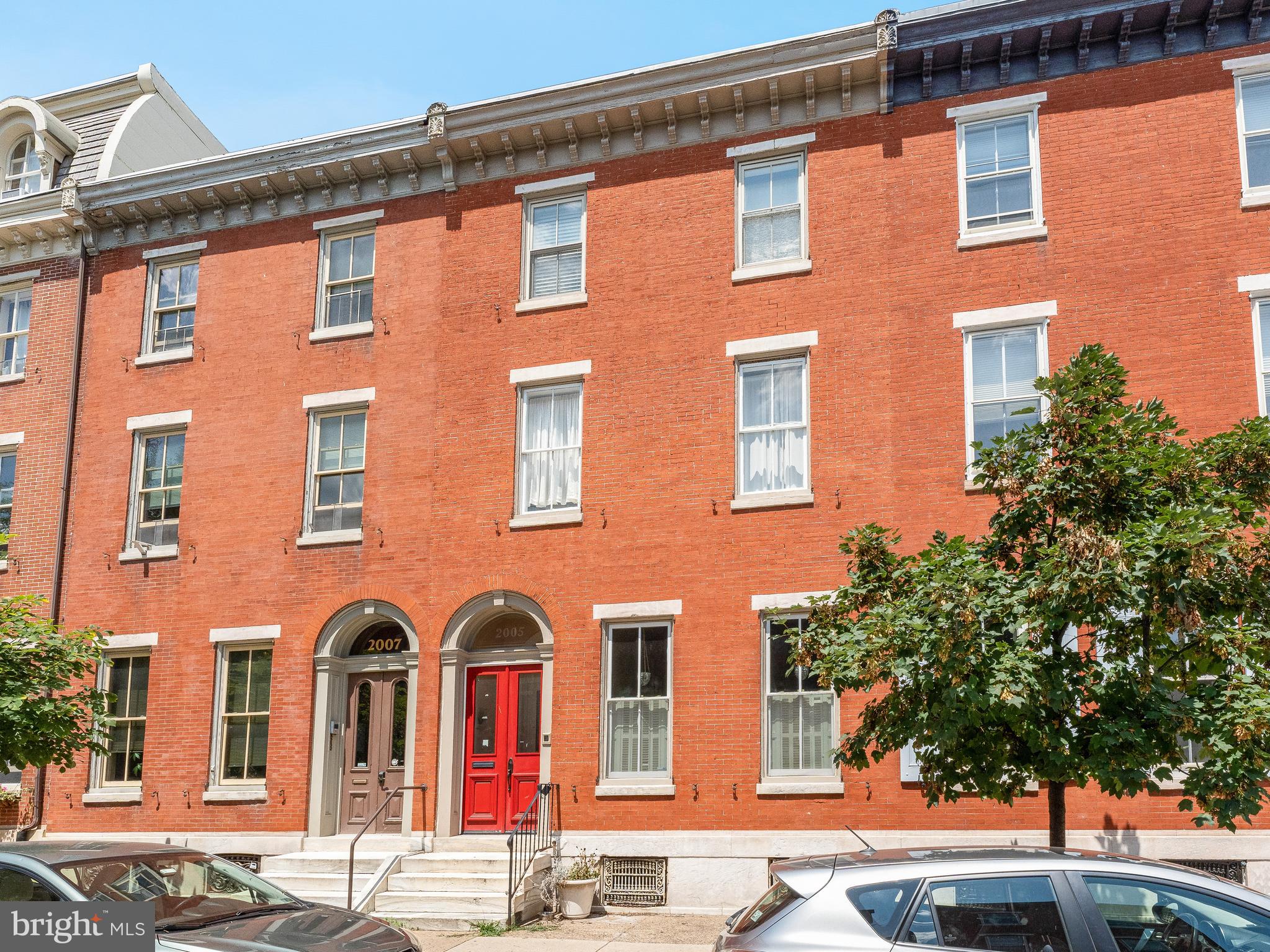 2005 Wallace Street, Unit 2 Philadelphia, PA 19130 - Photo 2 of 31 Enter thru the Red Doors