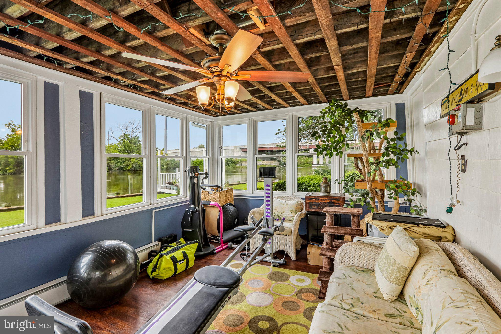 3 South Bridgeport Road Bridgeport, NJ 08014 - Photo 39 of 61 Sunroom with waterfront views