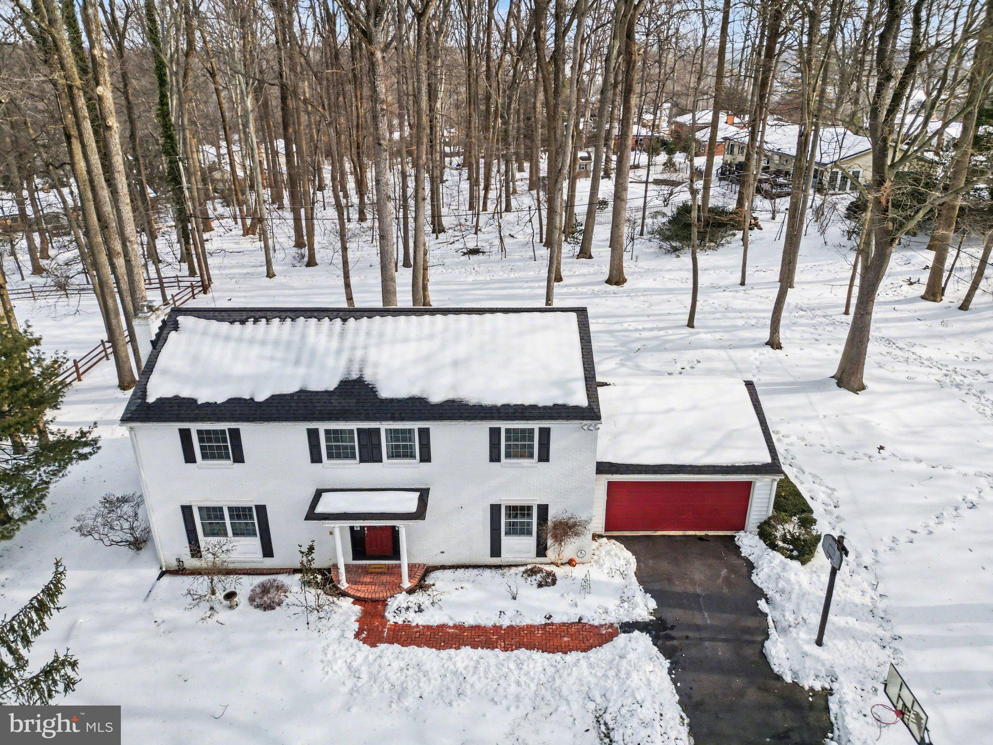1411 Valley Stream Road Bel Air, MD 21014 - Photo 4 of 49 an aerial view of a house with garden and patio