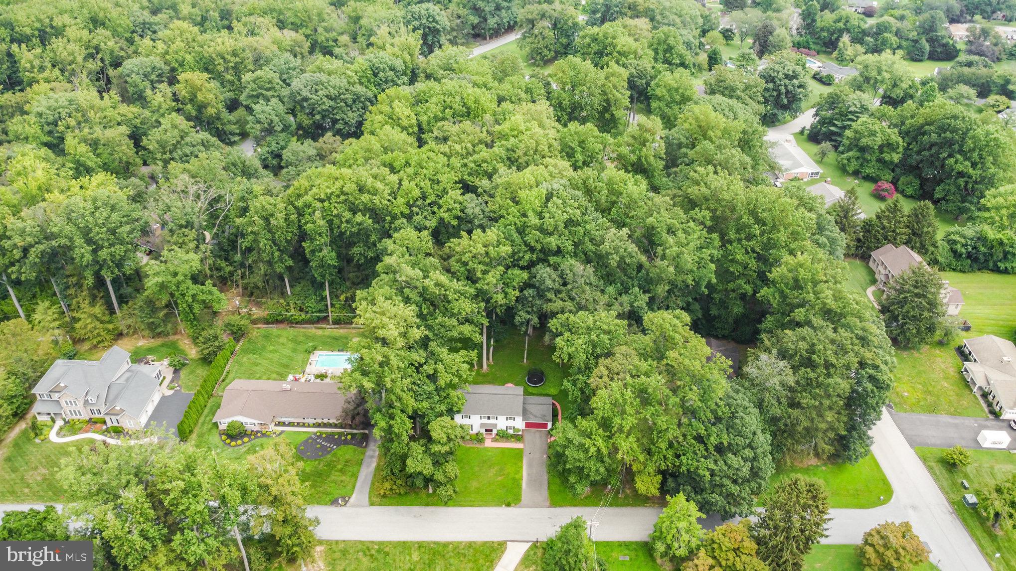 1411 Valley Stream Road Bel Air, MD 21014 - Photo 46 of 49 an aerial view of a house with a yard
